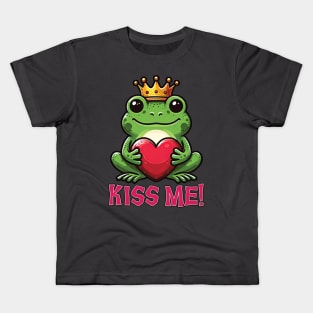 Frog Prince 27 Kids T-Shirt